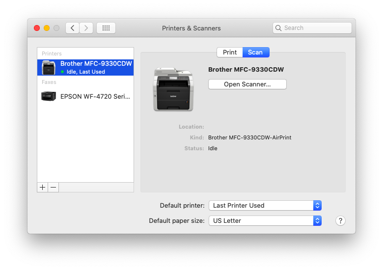 canon scanner software for mac high sierra